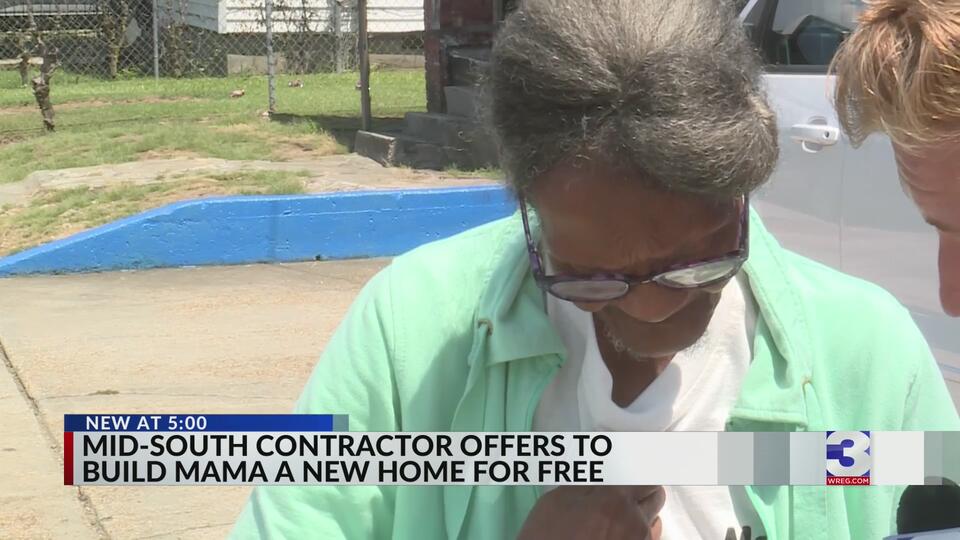 Memphis rallies to build ‘Mama’ a new home