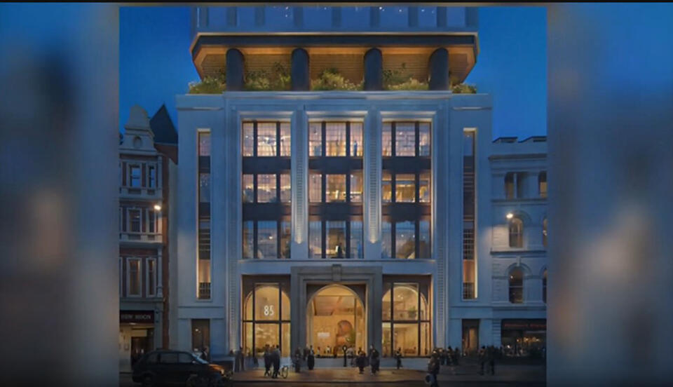 Roman Ruins Found Under London Office!