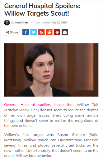 Willow’s Meltdown: Did She Really Target Scout? 🤔