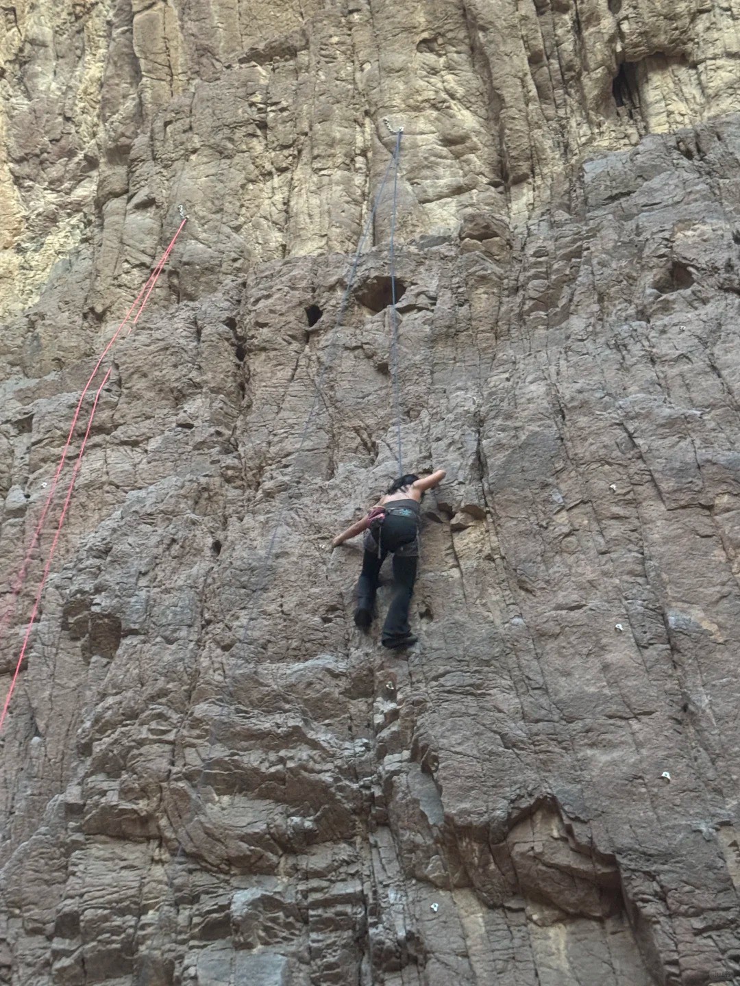 Outdoor climbing makes you nostalgic for the climbing gym—but in a good way.