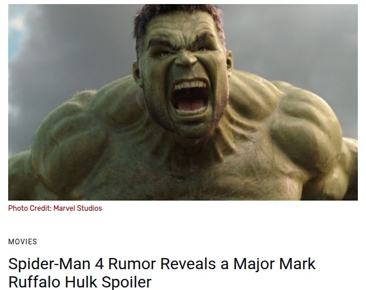 Savage Hulk in Spider-Man 4?! 🕷️