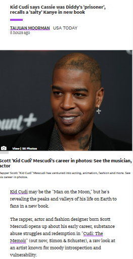 Kid Cudi Drops Bombs on Diddy & Kanye 😳