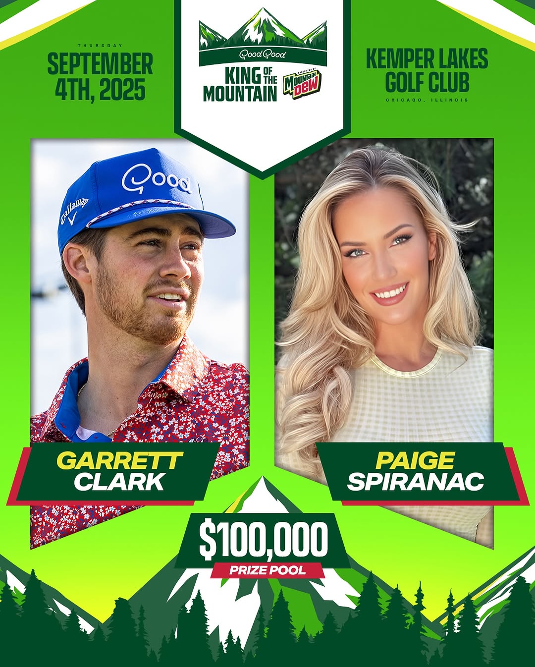 Paige Spiranac Faces Off in King of the Mountain