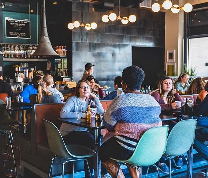 Austin’s 24 Diner: Eggs Benedict anytime