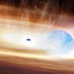 Black Hole vs Star: Supernova Showdown