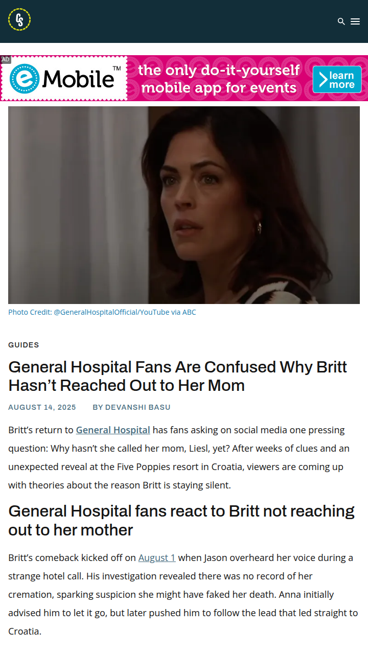 Britt’s Silence Sparks Wild GH Theories 🤔