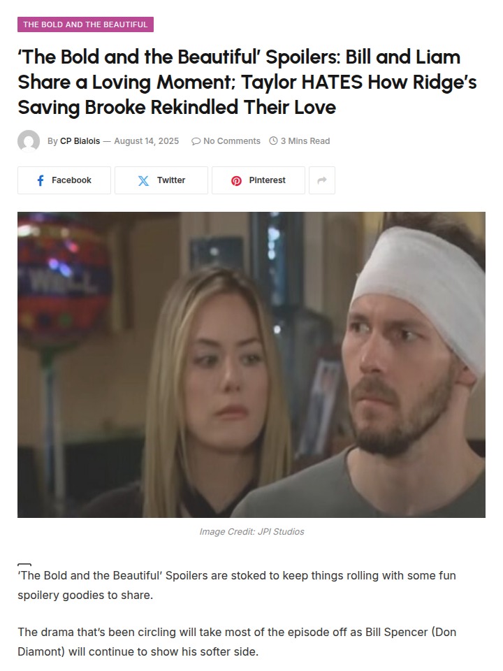 Taylor’s Meltdown Over Ridge & Brooke 💔