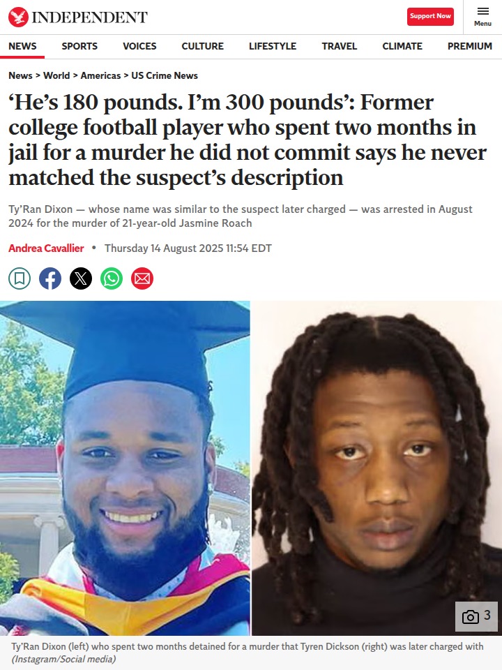 Shocking misidentification rocks South Carolina