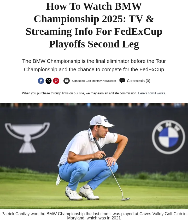 Scheffler vs Rory: BMW Playoff Showdown!
