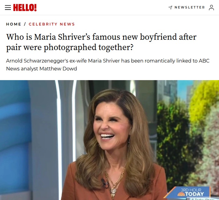 Maria Shriver’s New Romance? 👀