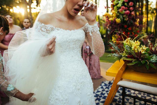 Family drama erupts over secret wedding livestream