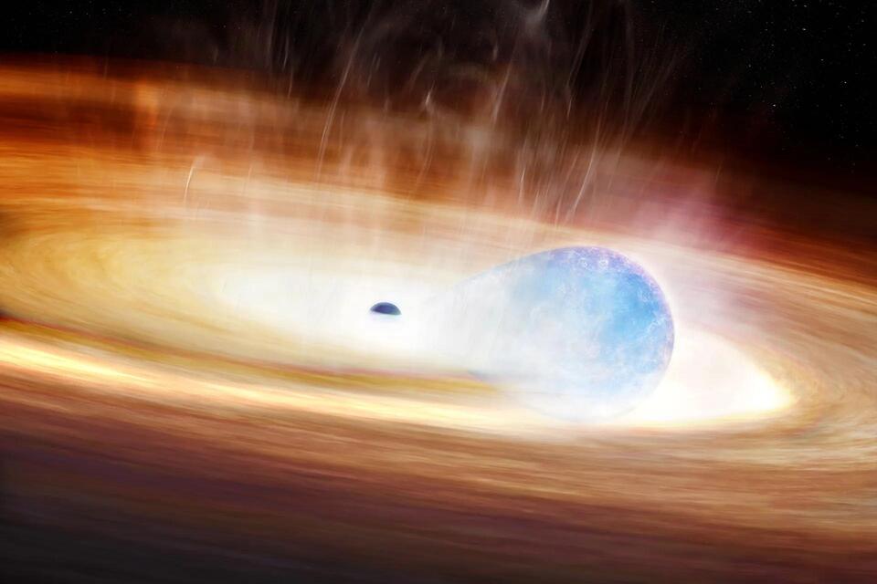 Black Hole Sparks a Supernova?!