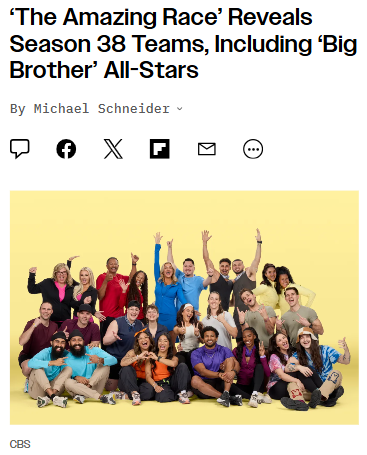 Big Brother Alums Face Off on Amazing Race!