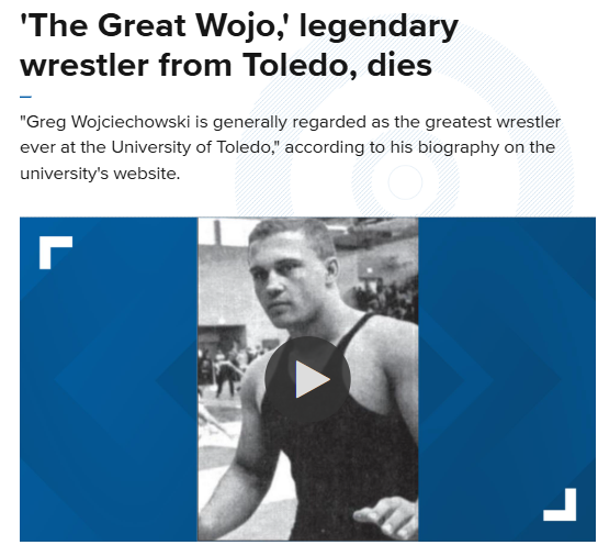 Toledo mourns wrestling legend 'The Great Wojo'