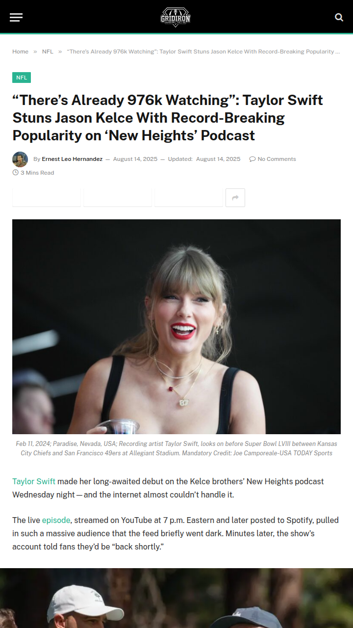 Swifties Crash New Heights with Kelce Bros