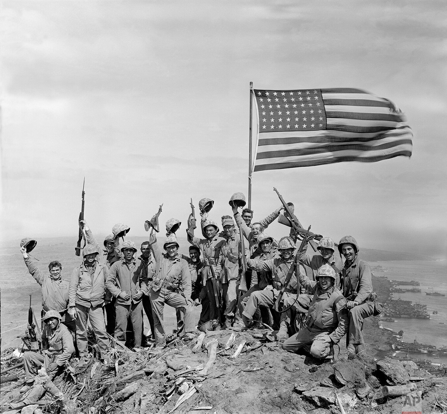 The Day the Flag Rose Over Iwo Jima