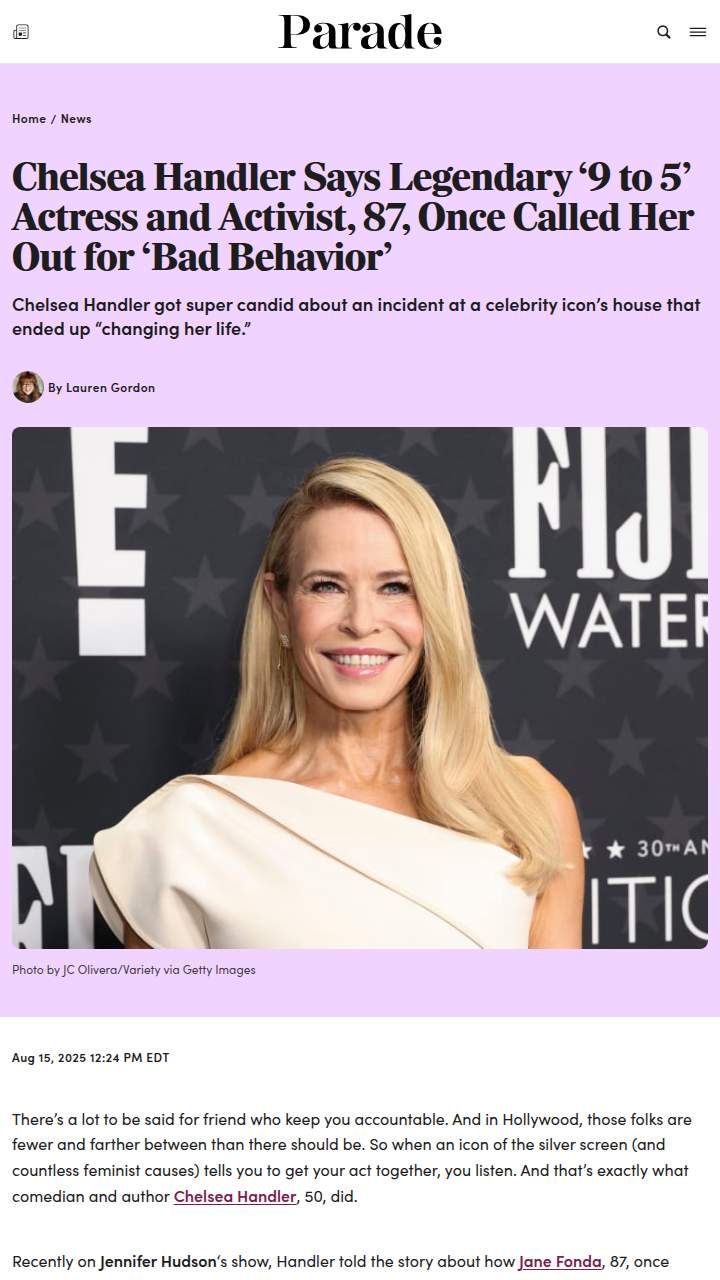 Jane Fonda’s Stern Party Scolding! 😳