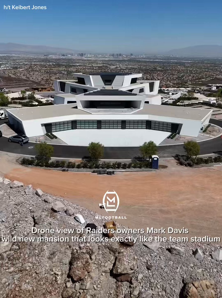 Mark Davis’ new home is a Raiders fan’s dream