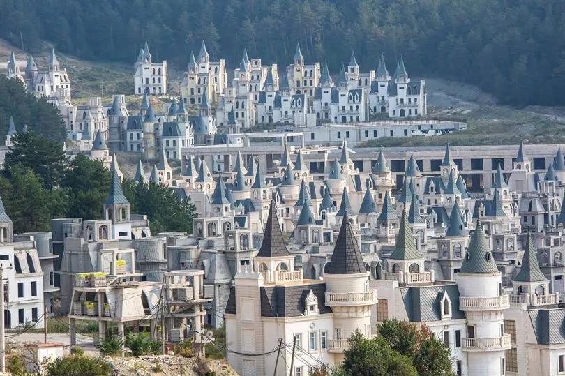 Disney Castle Ghost Town IRL?!
