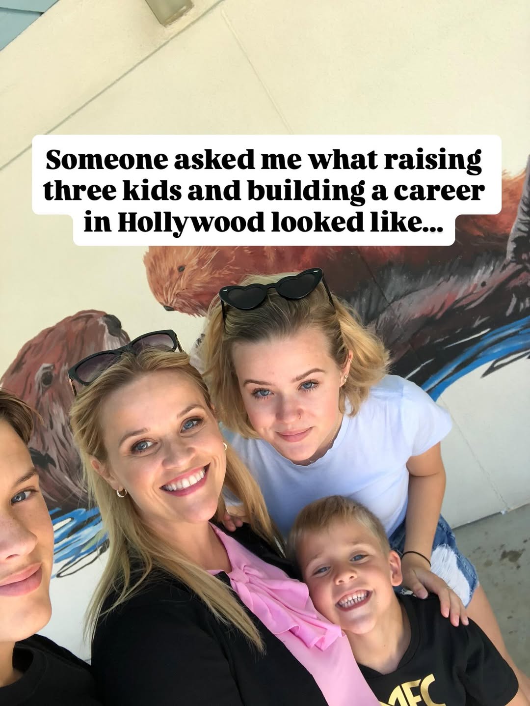 Reese Witherspoon Gets Real About Mom Life