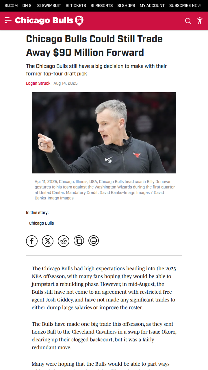 Bulls fans debate Patrick Williams’ future