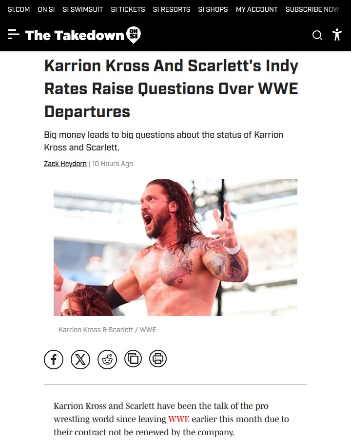 Karrion Kross & Scarlett: WWE Exit Real?