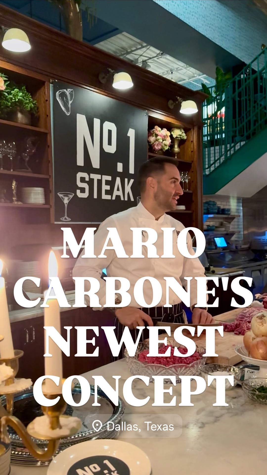 Mario Carbone’s Steakhouse Pop-Up Is Here!