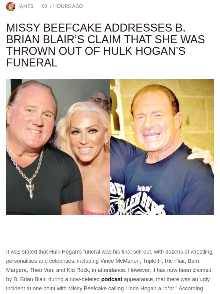 Beefcake Drama at Hulk Hogan’s Last Ride