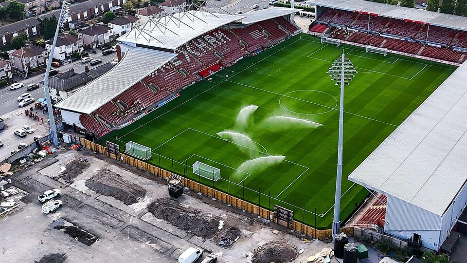 Wrexham’s Racecourse Ground gets a Hollywood makeover