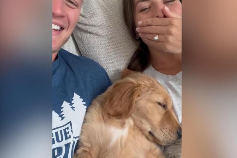 Puppy’s First Bark Caught on Camera!