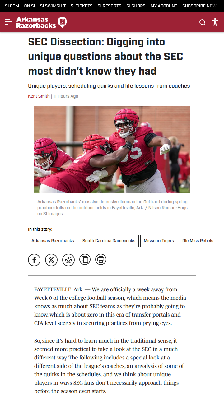SEC's Sweetest Rivalry: Beamer vs. Cookie Critics
