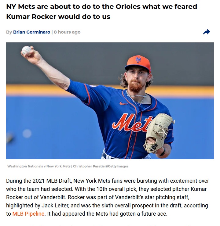 Why Orioles fans might regret losing Nolan McLean