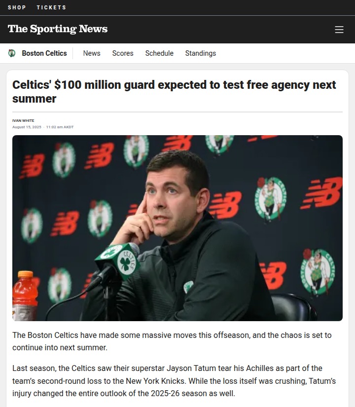 Simons’ Future in Boston: Stay or Go?