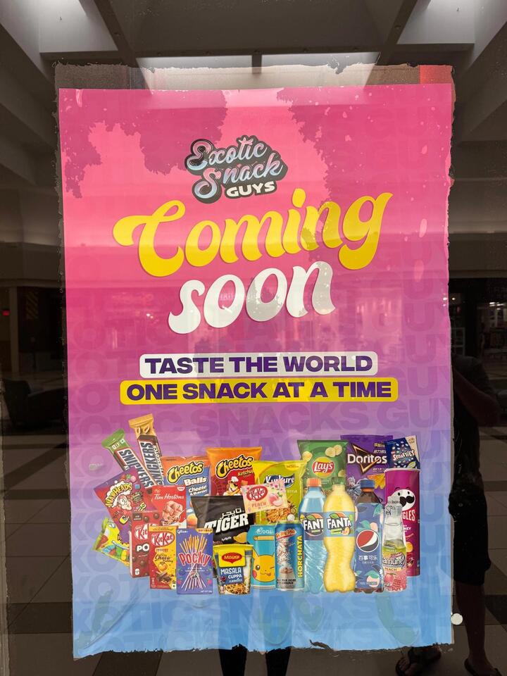 Woodland Mall gets a global snack upgrade