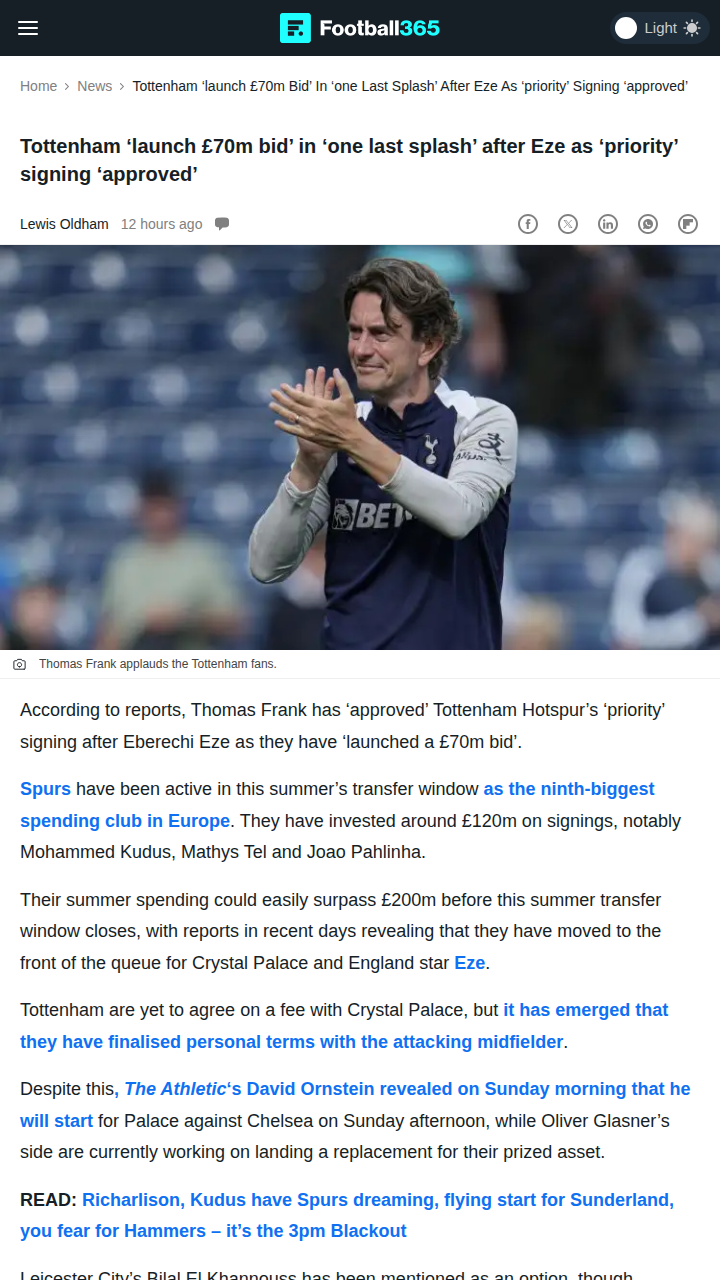Spurs’ £70m Kubo Bid: Last-Minute Splash?