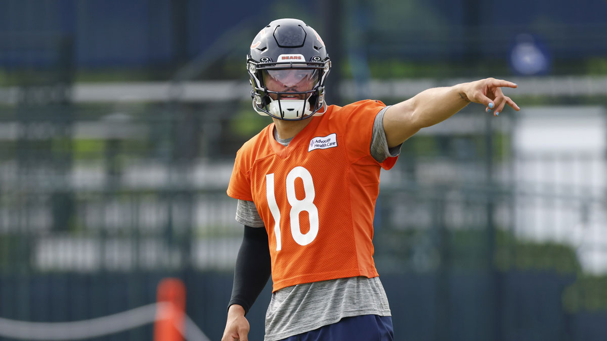Chicago Bears’ Caleb Williams gets real advice
