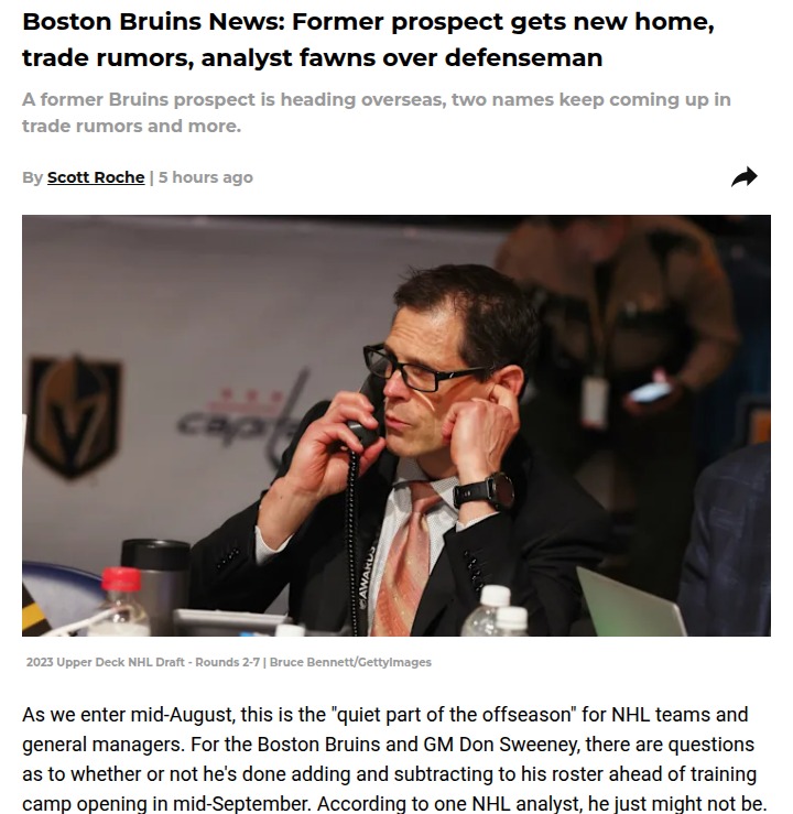Bruins Trade Rumors: Zacha & Mittelstadt Buzz