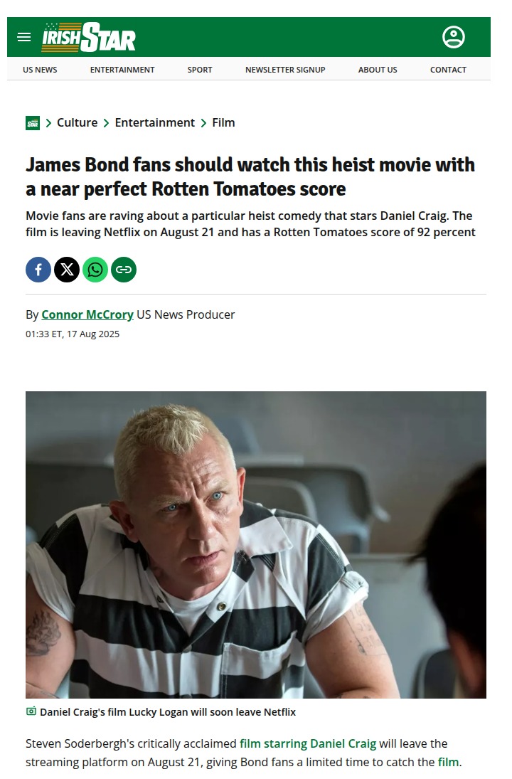 Daniel Craig’s Wildest Role Yet? 🍿