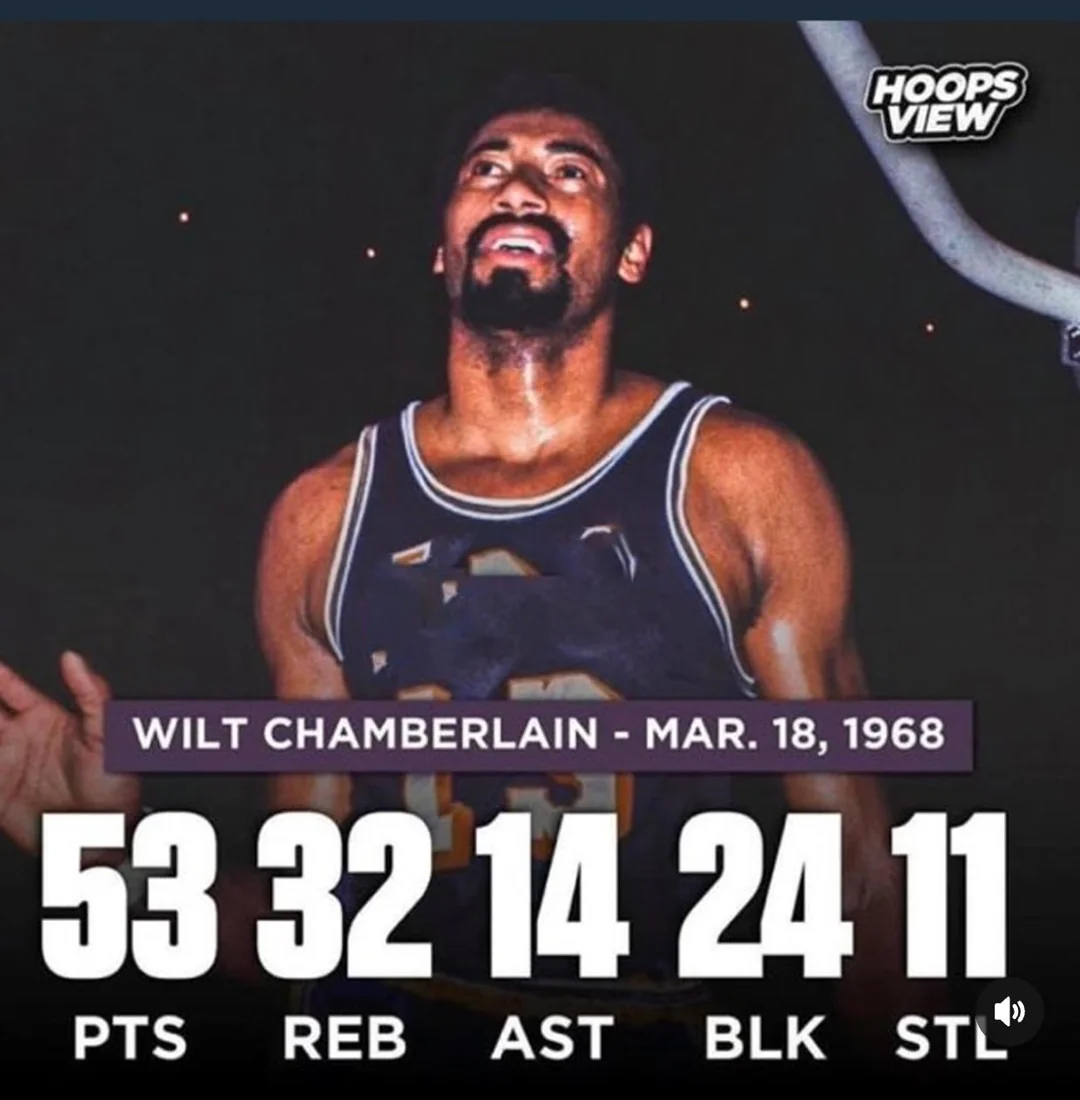 The Legend of Wilt’s 5×5 Game