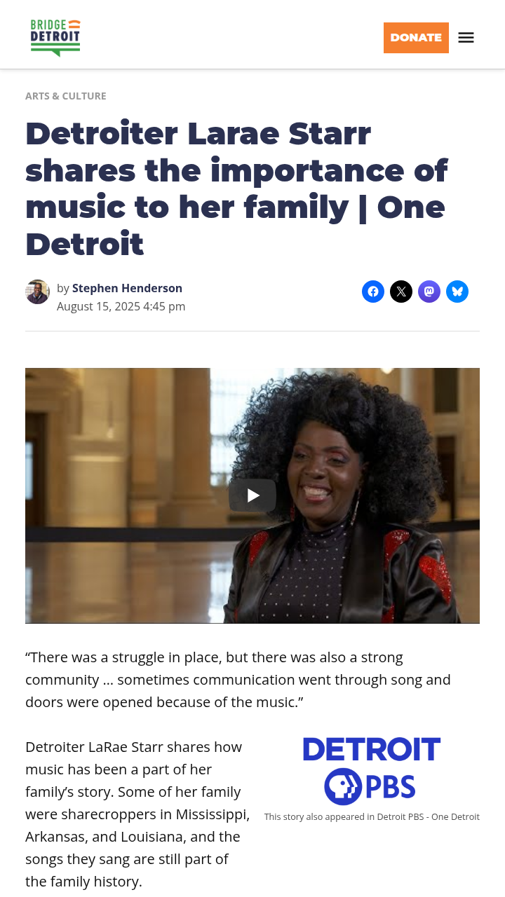 Detroit's musical legacy lives on
