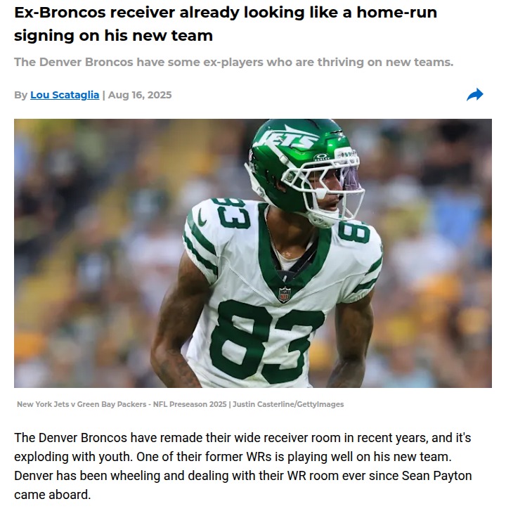 Jets' New WR2: Reynolds Shines Bright