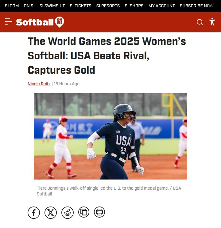Eagles Soar to Gold in Epic Softball Showdown