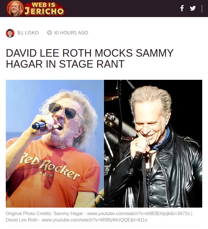 Roth vs. Hagar: Ghostly Van Halen Feud 👻