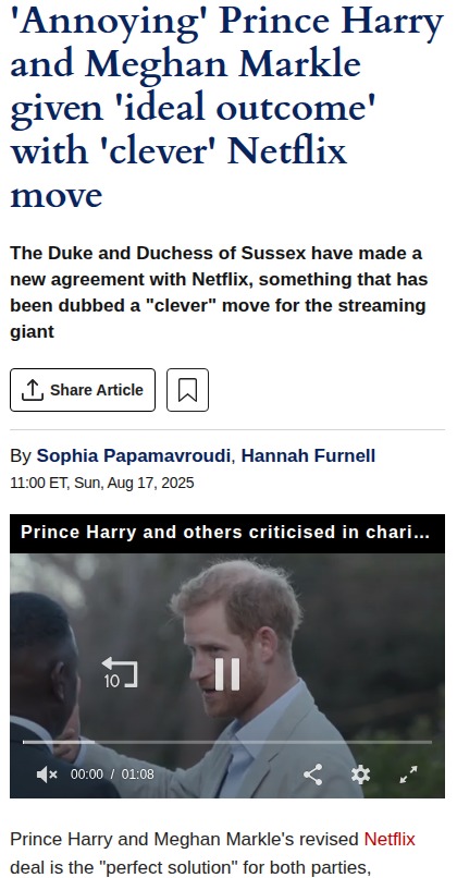 Netflix's Sneaky Move with Harry & Meghan 🎬