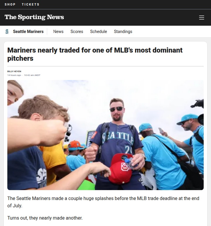 Mariners almost landed MLB’s top closer