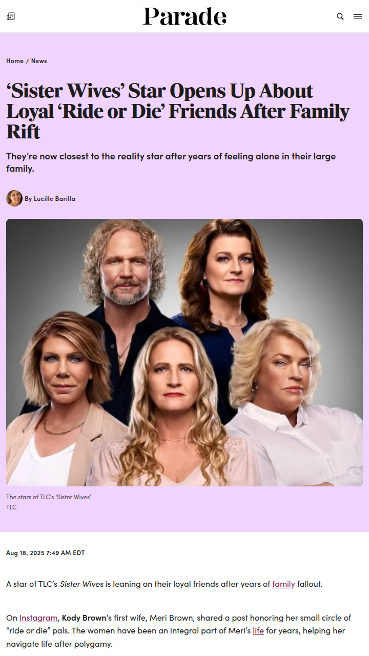 Meri Brown’s ‘Ride or Die’ Crew Revealed! 👀