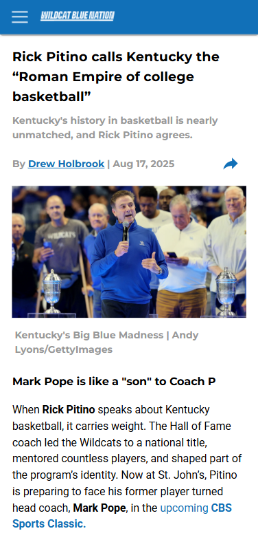 Pitino vs Pope: Mentor Faces Protégé Showdown