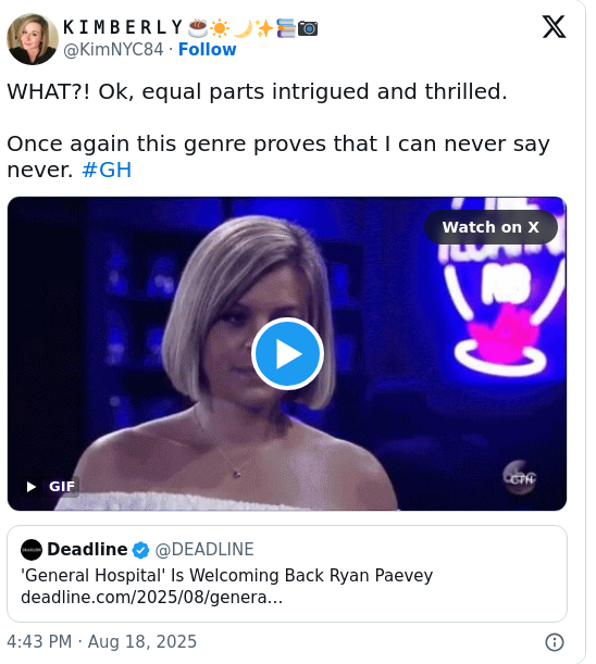 Ryan Paevey's GH Comeback Sparks Debate 🔥