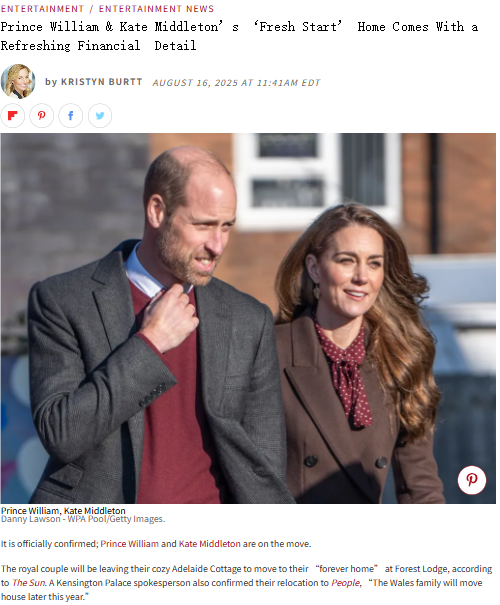William & Kate’s New Home Drama 🏡