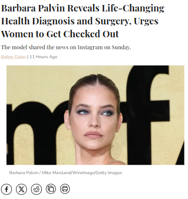 Barbara Palvin Gets Real About Endometriosis